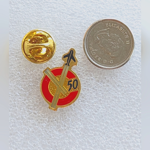 (3 for $20) Enamel Lapel or Cap Pin - Picture 2 of 2